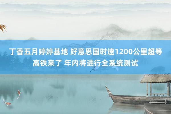 丁香五月婷婷基地 好意思国时速1200公里超等高铁来了 年内将进行全系统测试