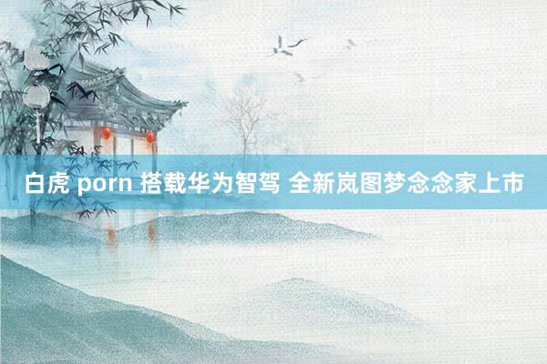 白虎 porn 搭载华为智驾 全新岚图梦念念家上市